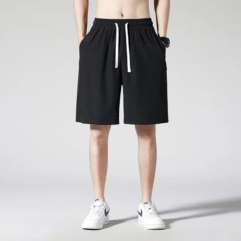 Shorts Masculino de Seda Gelada